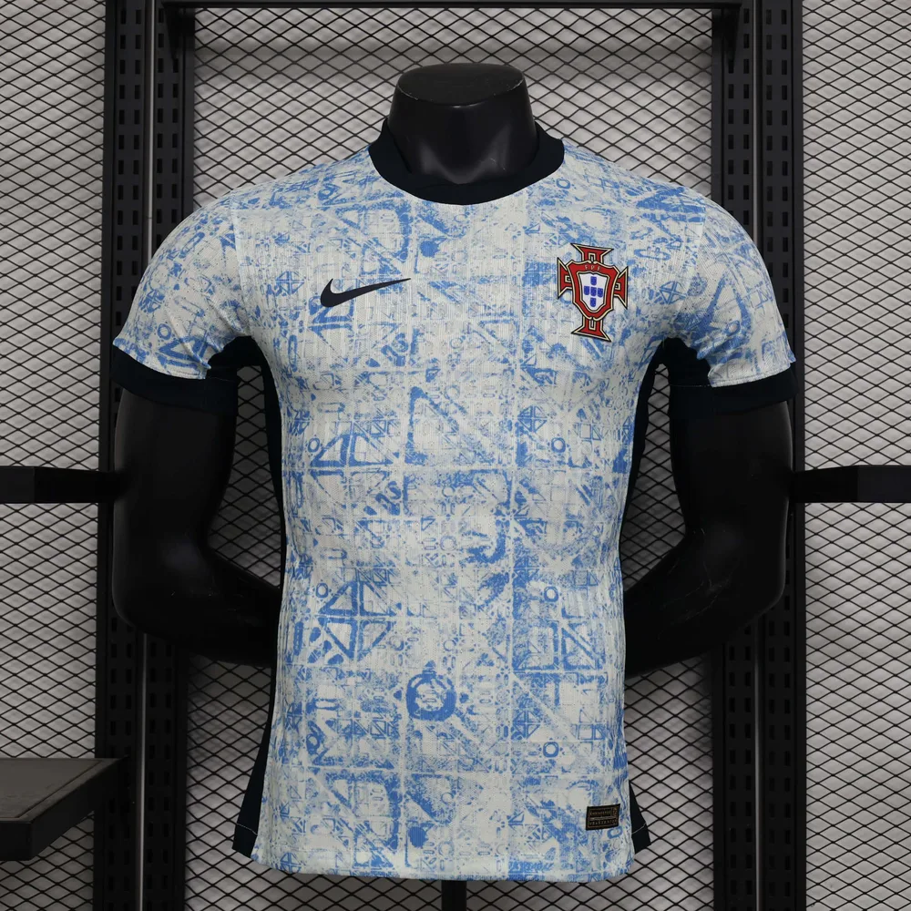 2024 Spielerversion Portugal Auswärts Fußballtrikot   — main view