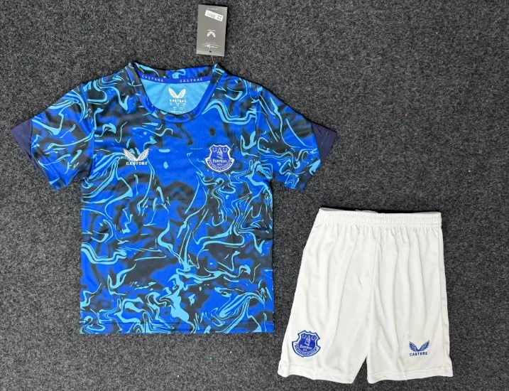 Conjunto de Treino Everton 2025/2026 Camisa de Futebol  Tamanho Infantil — main view