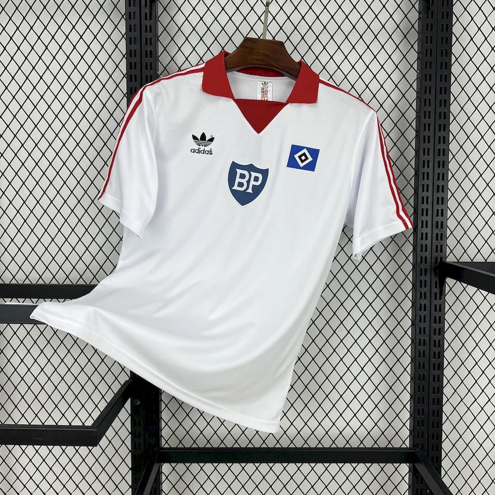 1980-1981 Retro Hamburger SV Home Football Jersey  — main view
