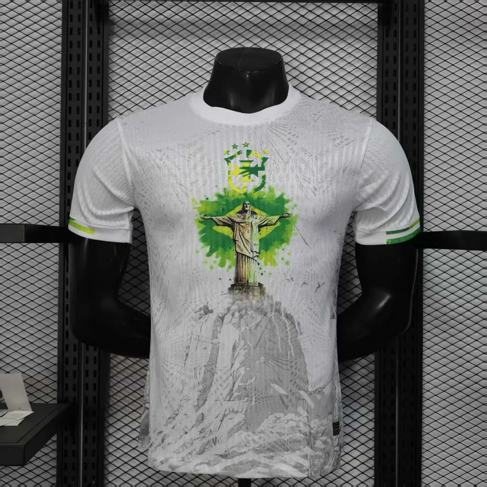 Camiseta de fútbol Edición Especial blanca de Jesús de Brasil 2025/2026 versión jugador  — main view