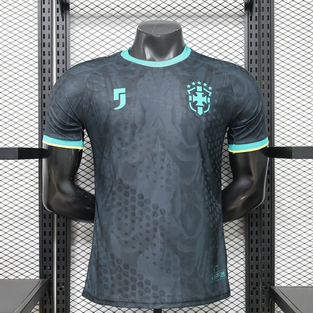 2026 Spielerversion Brasilien Nationalmannschaft Sonderedition Fußballtrikot AAA Fan-Qualität — main view