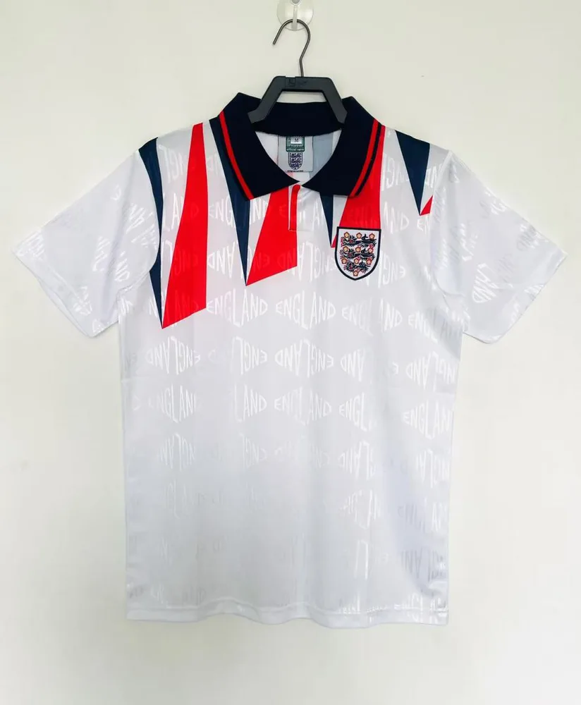 1992 Retro Inglaterra Local Camiseta de Fútbol  — main view