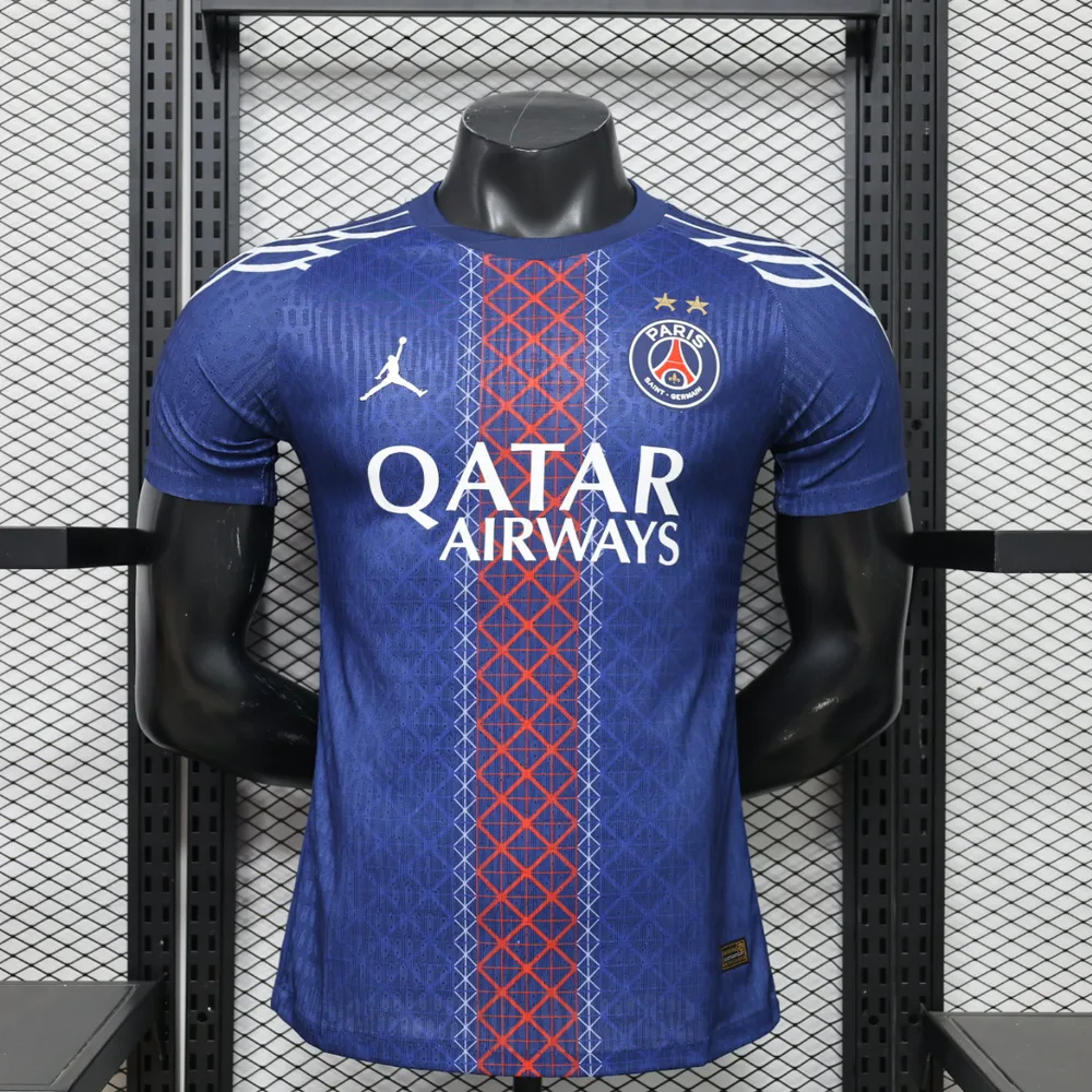 2025/2026 Player Version Psg Paris Saint-Germain Home Champion Edition Football Jersey   — main view