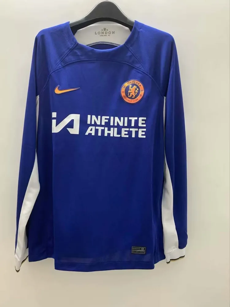 2023/2024 Long Sleeve Chelsea Home Football Shirt  — main view