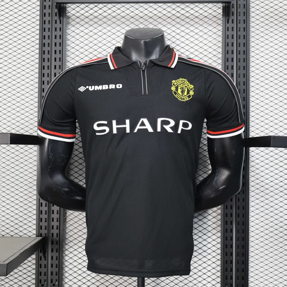 Camisa de Futebol Manchester United Edição Especial Preta Versão Jogador 2025/2026  — main view