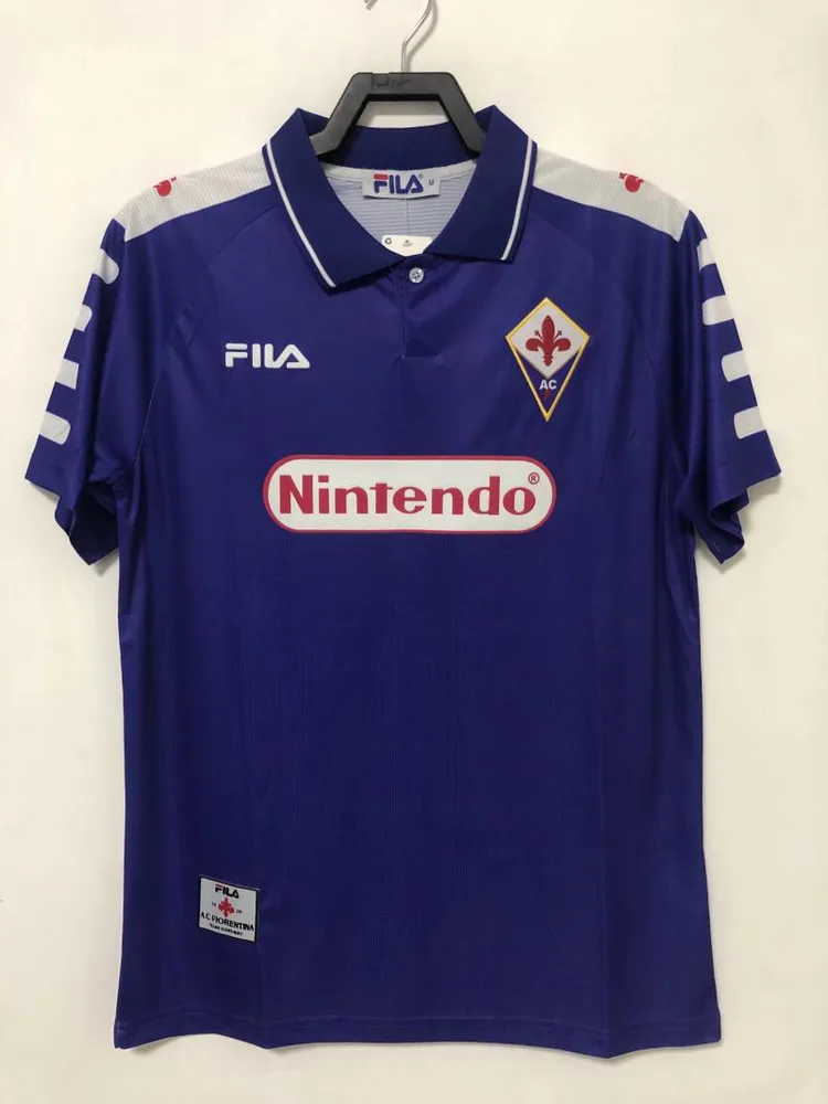 1998/1999 Retro Fiorentina Home Soccer Jersey  — main view
