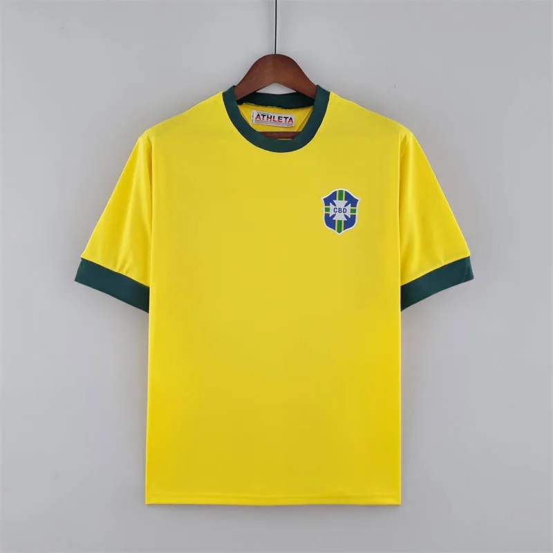Camisa de Futebol Casa Brasil Retrô 1970 — main view