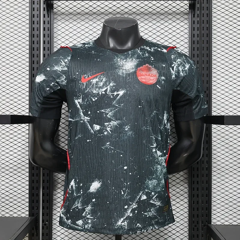 2026 Spielerversion Kanada Nationalmannschaft Auswärts Fußballtrikot   — main view