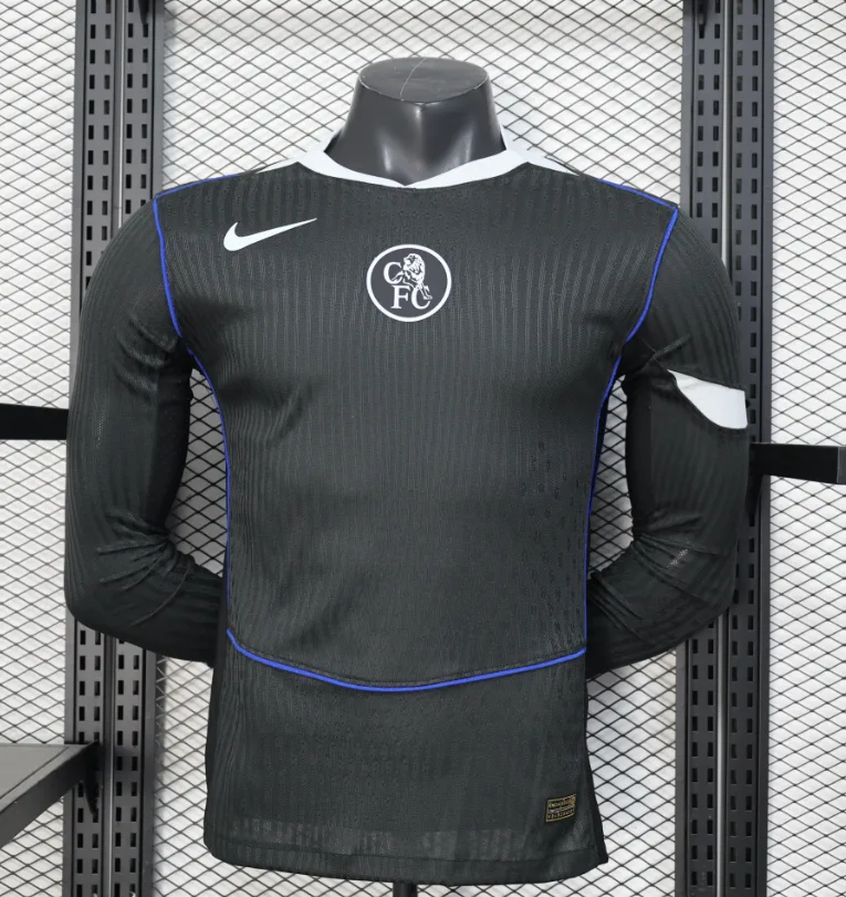 2025/2026 Manga Larga Versión Jugador Chelsea Tercera Camiseta Visitante  — main view
