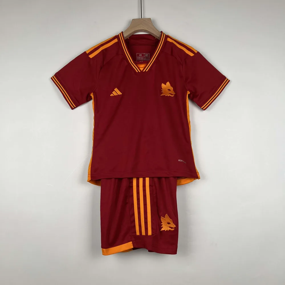 Camisa de Futebol Casa Roma 2023/2024  Tamanho Infantil — main view