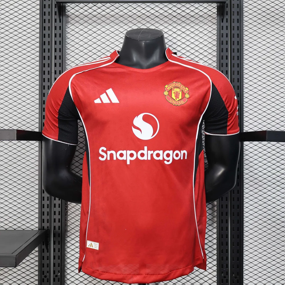 2025/2026 Player Version Manchester United Home 01 Football Shirt  — main view