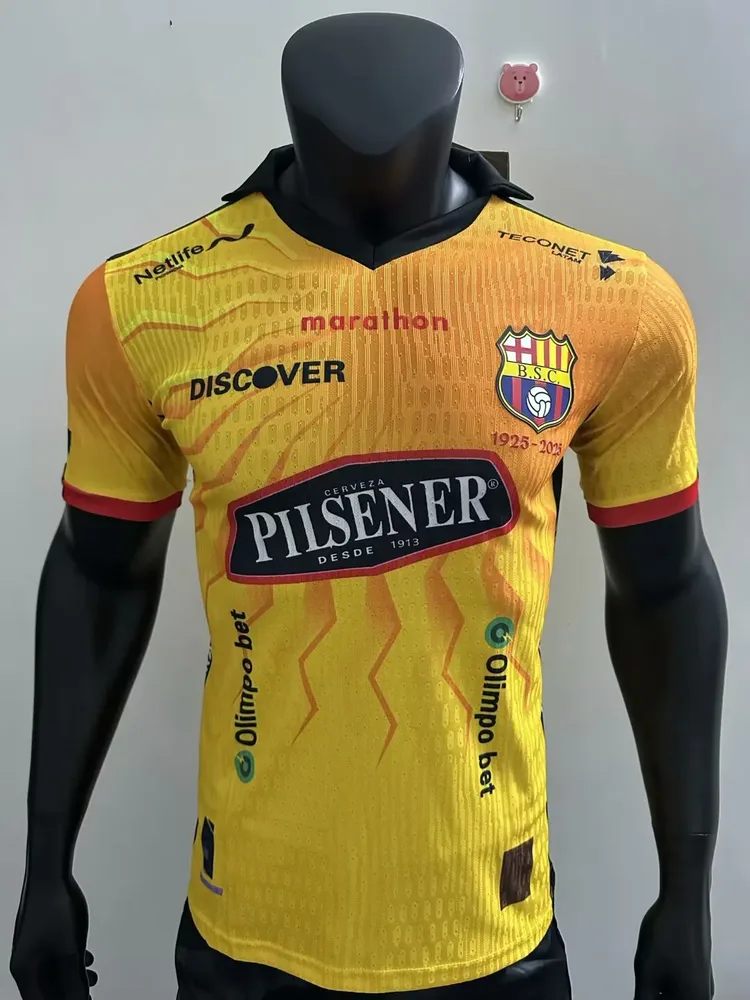 2025/2026 Barcelona Spielerversion 100. Jubiläumsversion Fußballtrikot  — main view