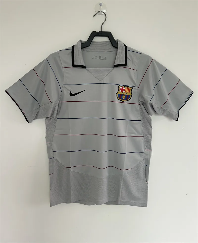 2003/2004 Camiseta de Fútbol Visitante Retro Barcelona  — main view