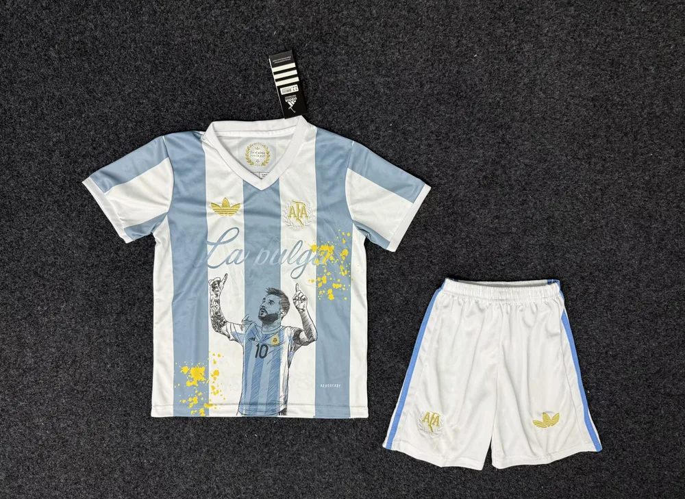 2025/2026 Argentina National Team Graffiti version Football Shirt  Kids Size — main view