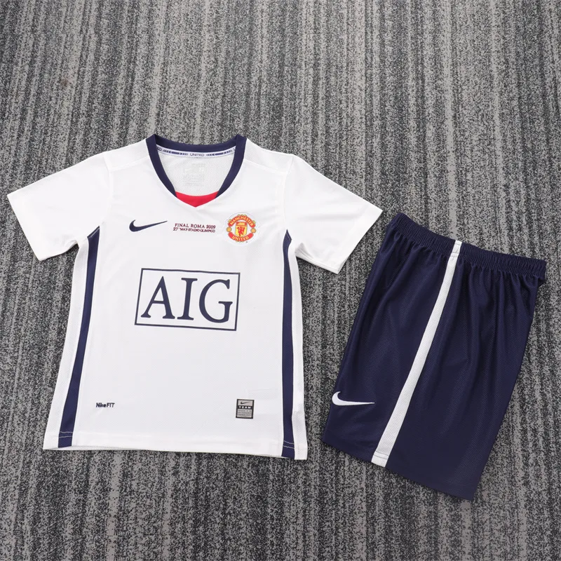 Camiseta de fútbol infantil retro 2008/2009 Manchester United Visitante  — main view