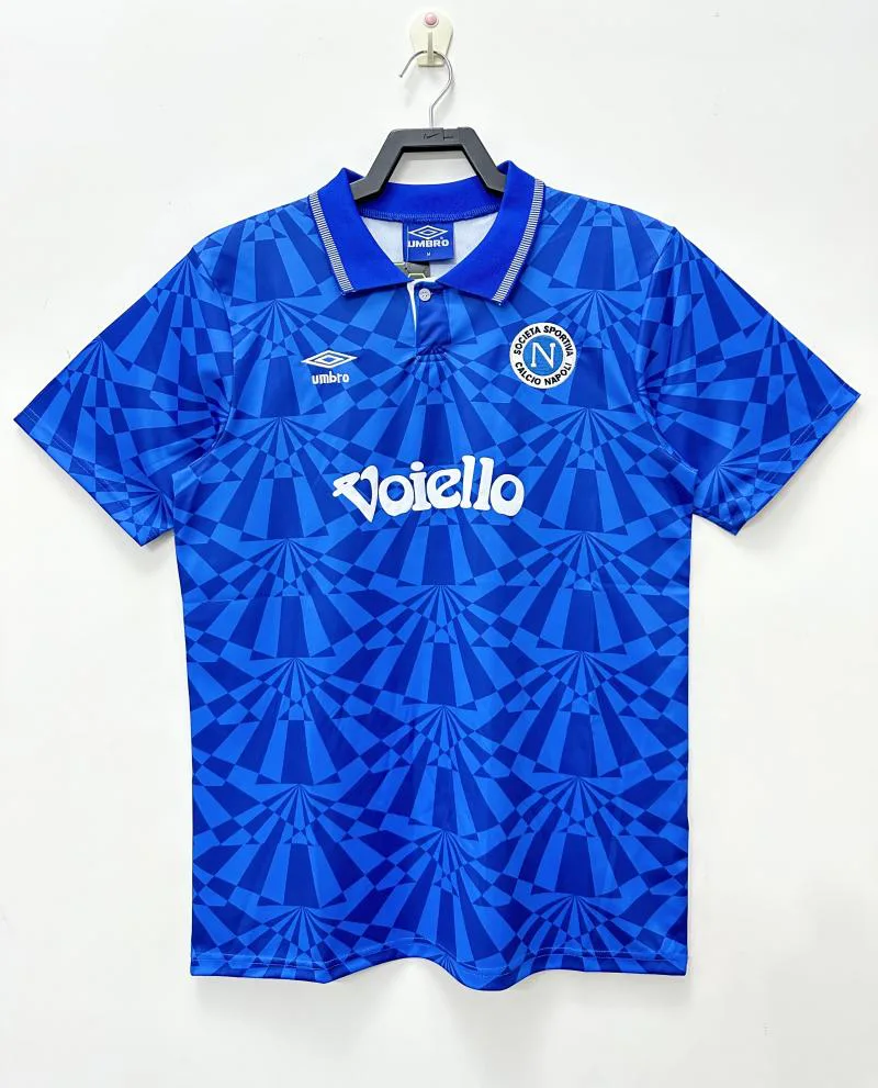1991-1993 Retro Napoli Home Soccer Jersey  — main view