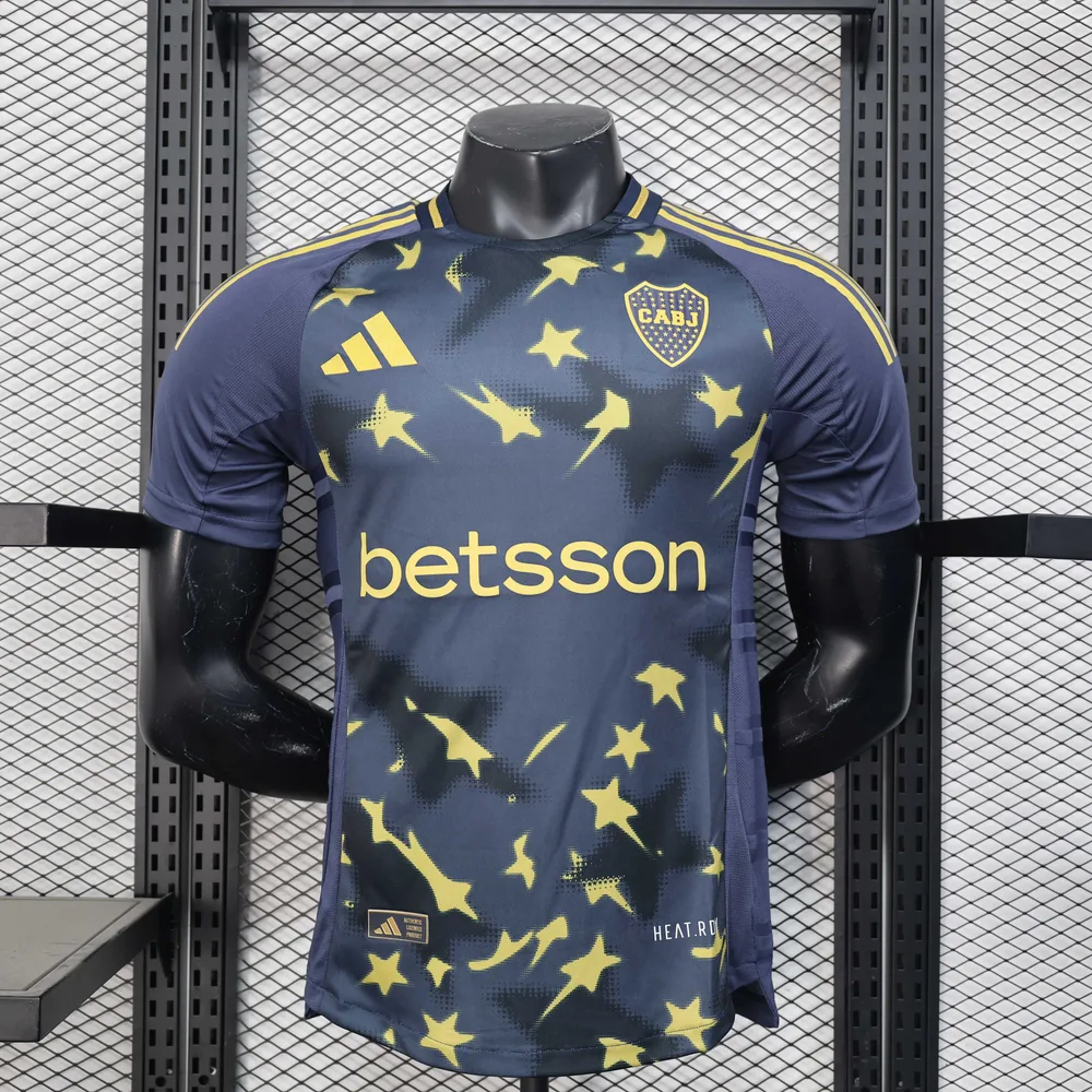 Camisa de Futebol Boca Juniors Terceiro Fora Versão Jogador 2025/2026  — main view