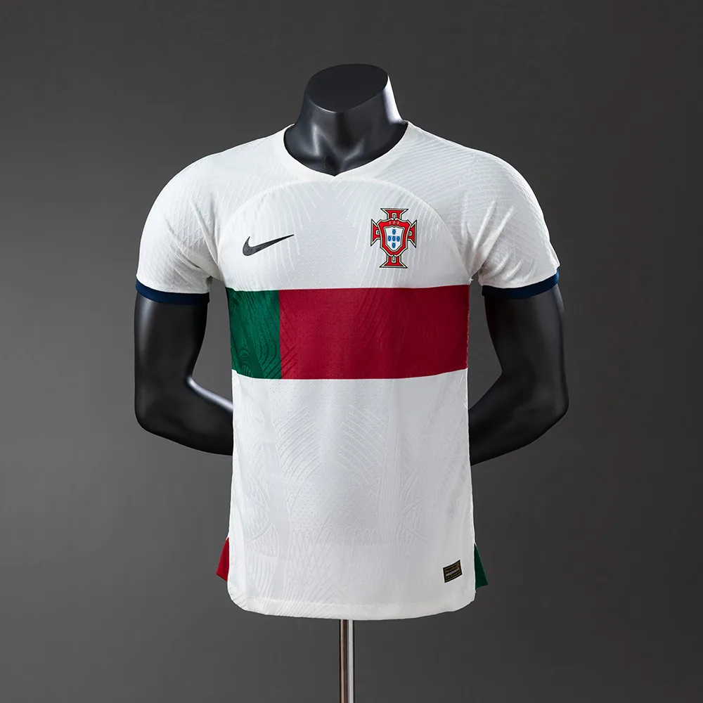 2022 Spielerversion Portugal Auswärtstrikot AAA Fan-Qualität — main view