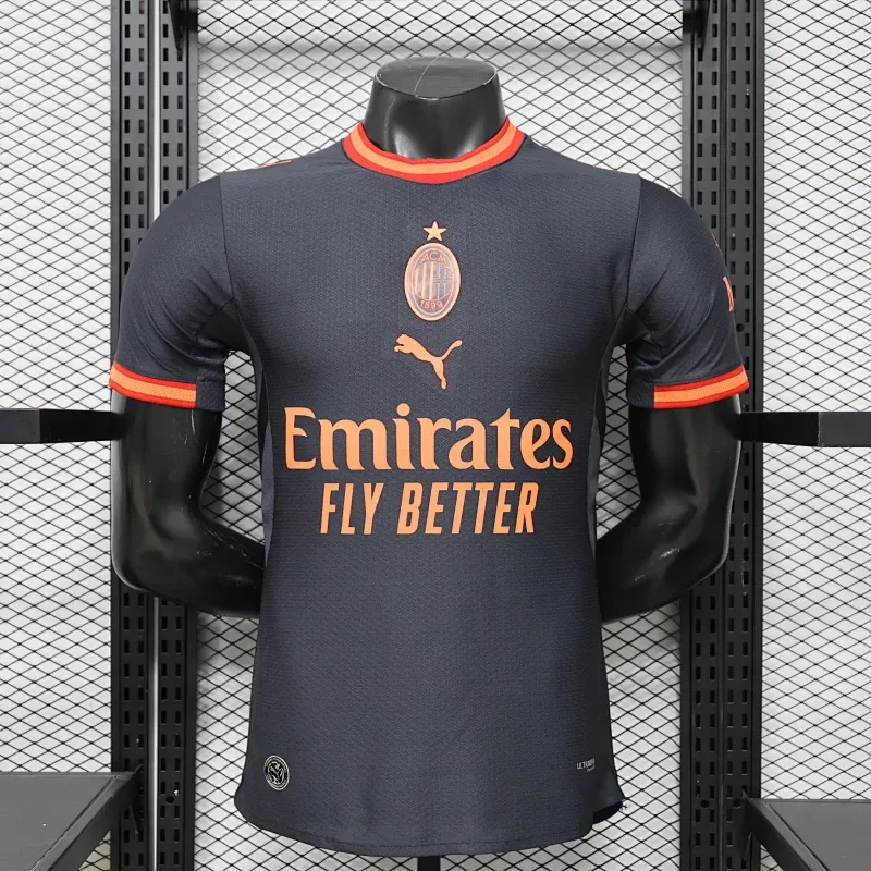 2026/2027 Versión Jugador AC Milan Tercera Suplente Camiseta de Fútbol   — main view