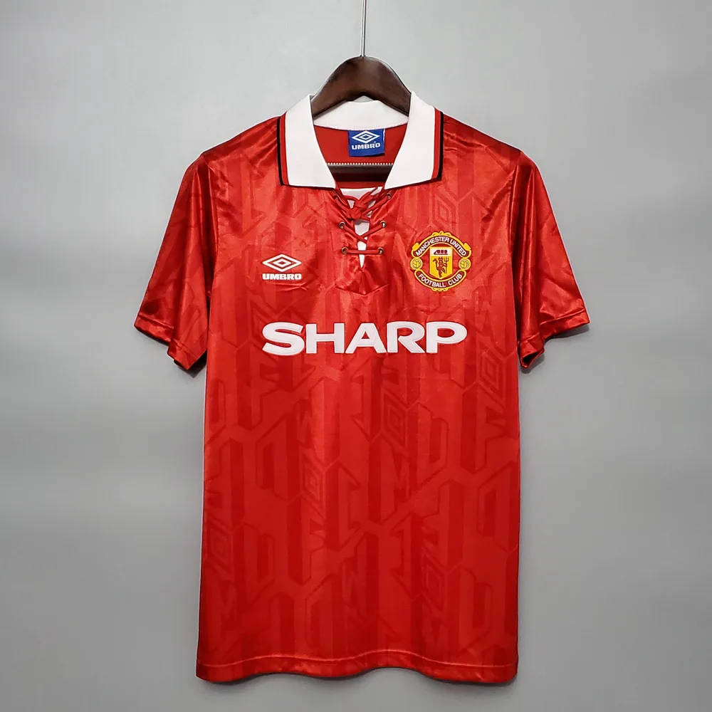 Camisa de Futebol Retro Manchester United Casa 1992/1994  — main view