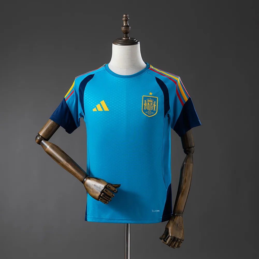 Camiseta Fútbol Entrenamiento Selección España 2026-Azul AAA calidad fan — main view