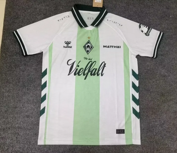 2025/2026 Werder Bremen Édition Spéciale 02 Maillot de football  landaise — main view