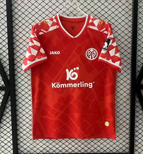 2025/2026 FSV Mainz 05 Home Football Jersey  — main view