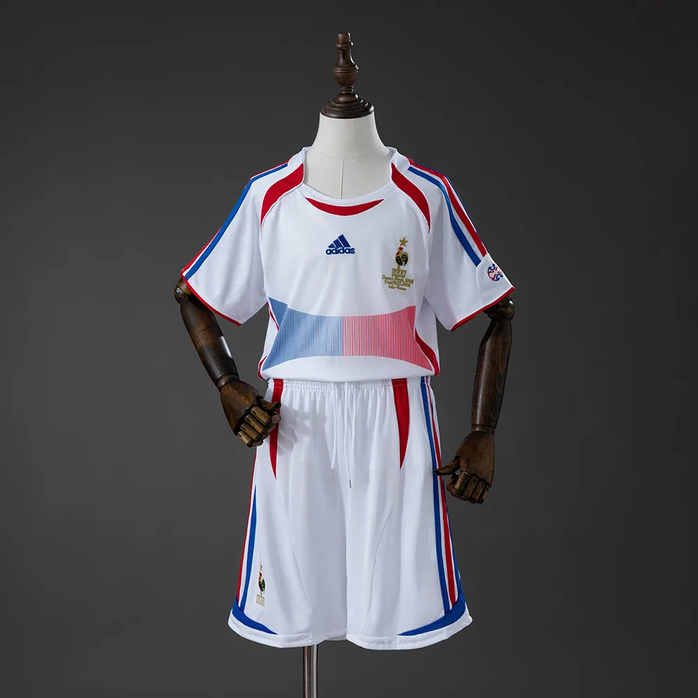 Camisa Retro França Fora 2006 Tamanho Infantil — main view