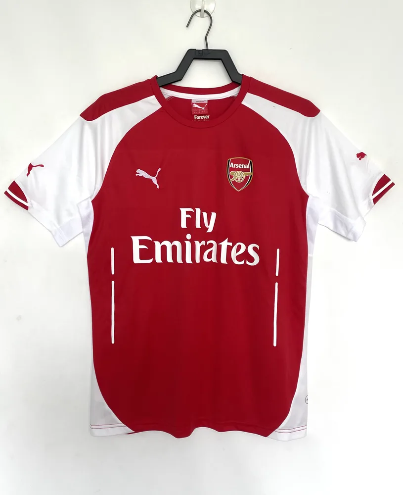 2014/2015 Retro Arsenal Heim Fußballtrikot AAA fan-gradät — main view