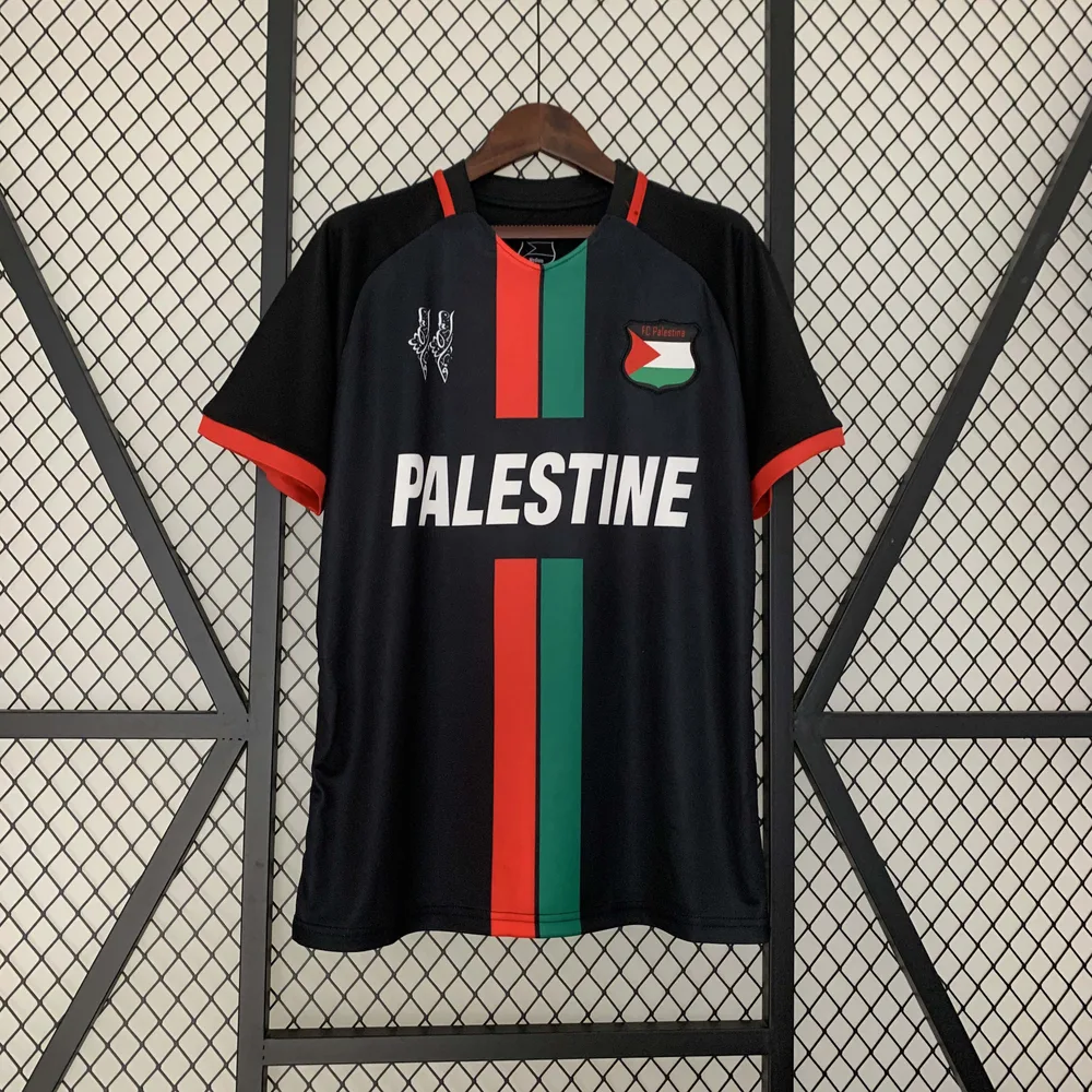 2023-2024 Palästina Heim Fußballtrikot  — main view