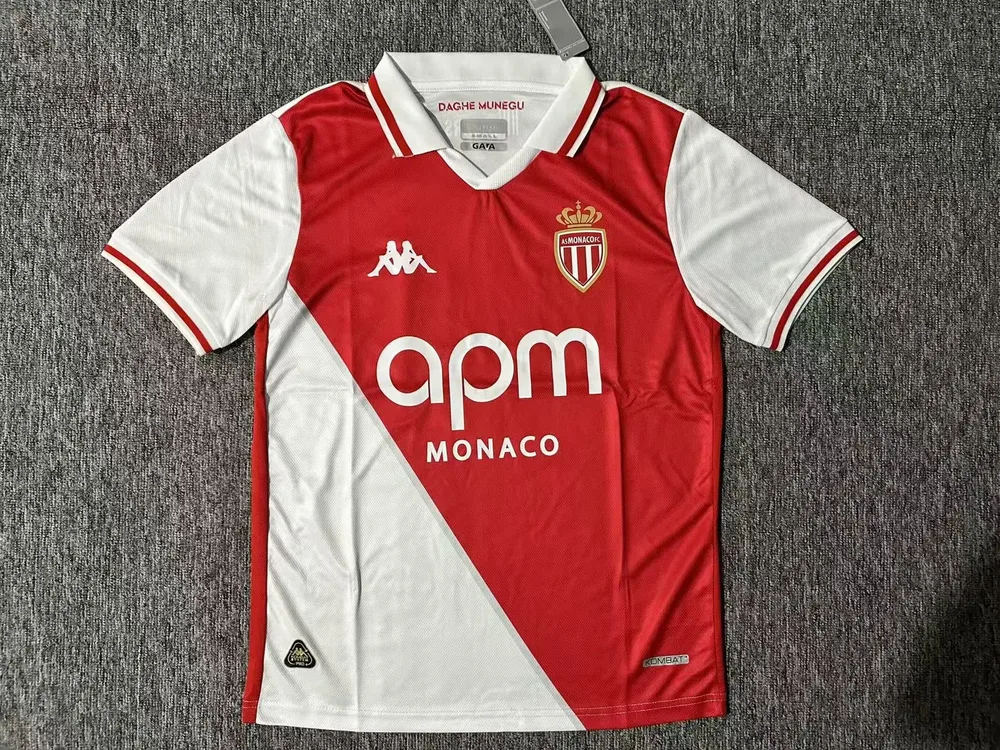 Maillot de football domicile 2024/2025 AS Monaco lande — main view