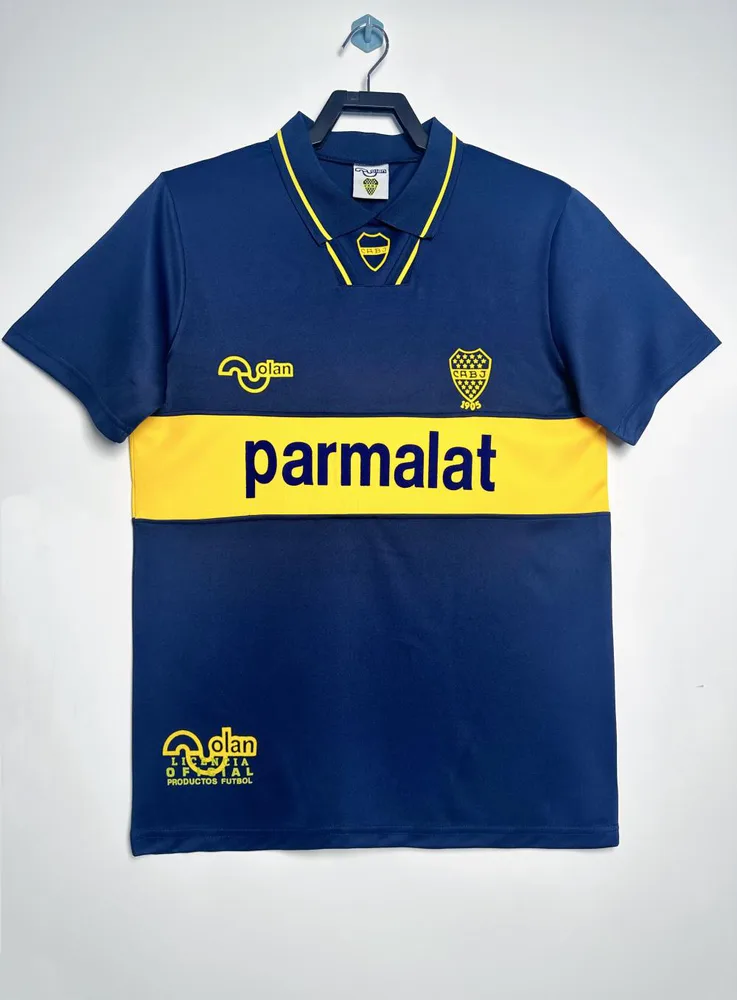 1993-1995 Rétro Boca Juniors Maillot Domicile Football  — main view