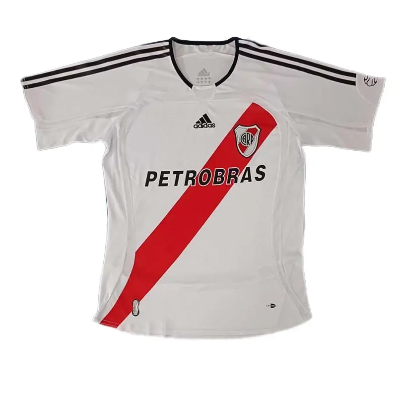 Maillot de football rétro domicile River Plate 2006-2007 lande — main view