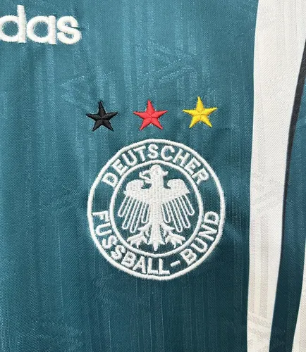1996 Retro Soccer Jersey Germany Away — view 6