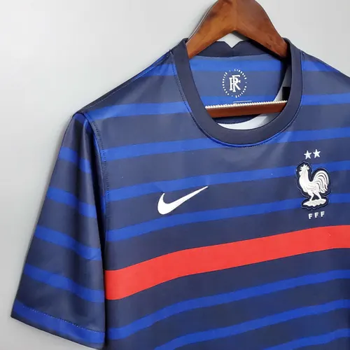 Camiseta de Fútbol Local Azul de Francia 2020 — view 6