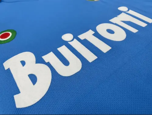 1987-1988 Retro Napoli Home Soccer Jersey  Kids Size — view 5