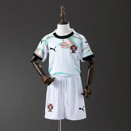 Camisa de Futebol Fora Portugal 2025 AAA qualidade fã Tamanho Infantil — view 1