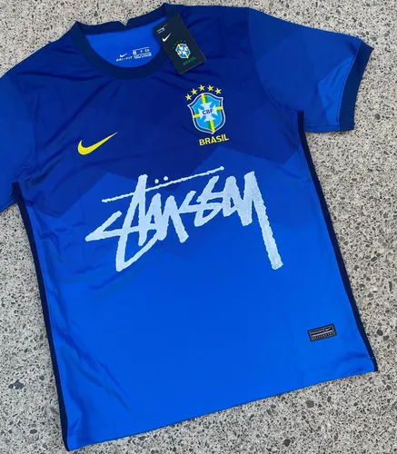 2021 Brasil X STUSSY Camisa Edição Especial  — view 3