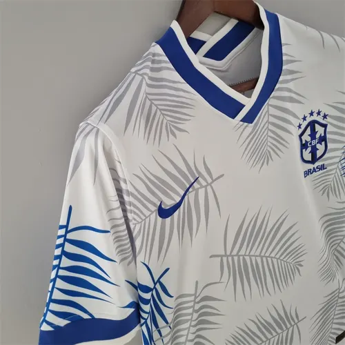 Maillot Classique Blanc Brésil 2022  — view 4
