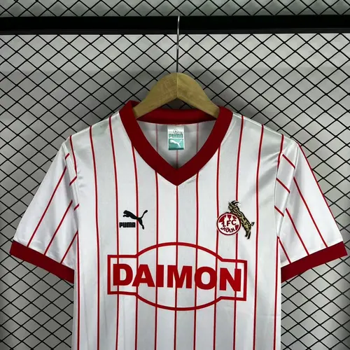 1985/1986 Retro FC Köln Home Football Jersey   — view 3