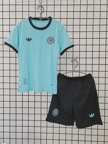 2025/2026 Allemagne 125e Anniversaire Édition Bleu Maillot de Football  Taille Enfant