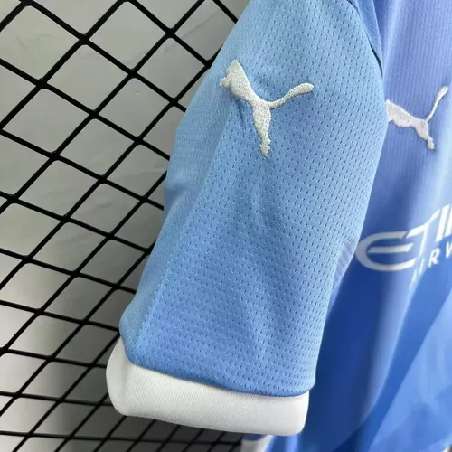 2025/2026 Manchester City Home Football Jersey  Kids Size — view 6