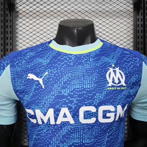 2025/2026 Maillot de football version joueur troisième extérieur de l'Olympique de Marseille  — view 3