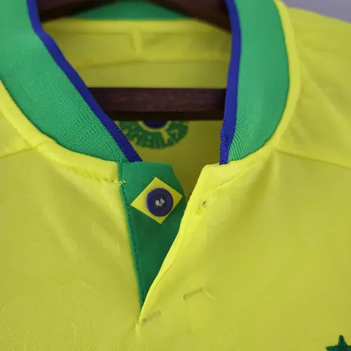 2022 WM Brasilien Heim-Fußballtrikot — view 8