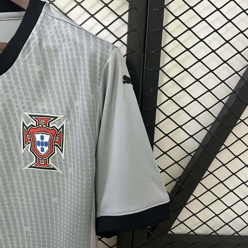 2025 Portugal Maillot Gardien Gris Football AAA qualité fan — view 6