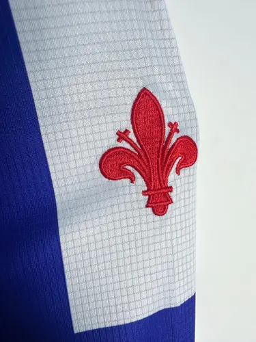 1998/1999 Retro Long Sleeve Fiorentina Home Soccer Jersey  — view 4