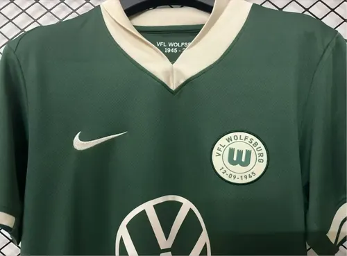 2025-2026 VfL Wolfsburg Commemorative Edition Football Shirt  — view 3