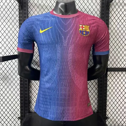 2026/2027 Versión Jugador Barcelona Edición Especial Azul Rojo Camiseta de Fútbol  