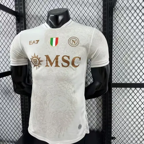 2025/2026 Player Version Napoli Away Football Jersey  — view 9