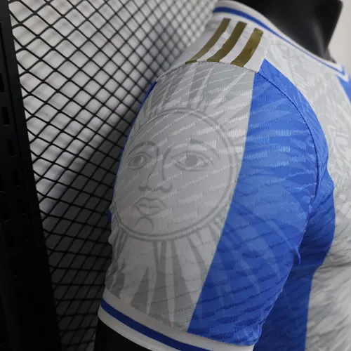 Camisa de Futebol Versão Jogador Argentina Edição Especial Sol 2024 AAA qualidade fã — view 3